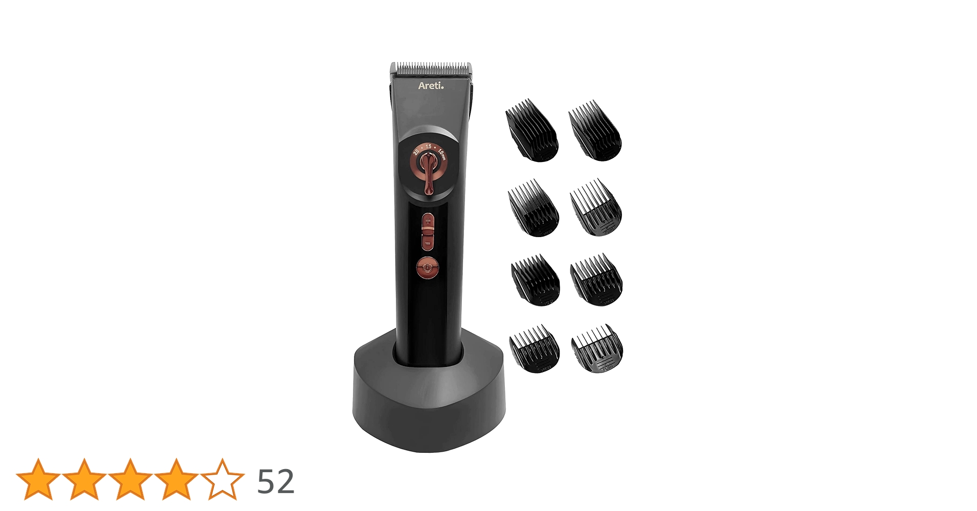 Amazon.co.jp: Areti アレティ バリカン プロ仕様 1-25mm 13段階調整